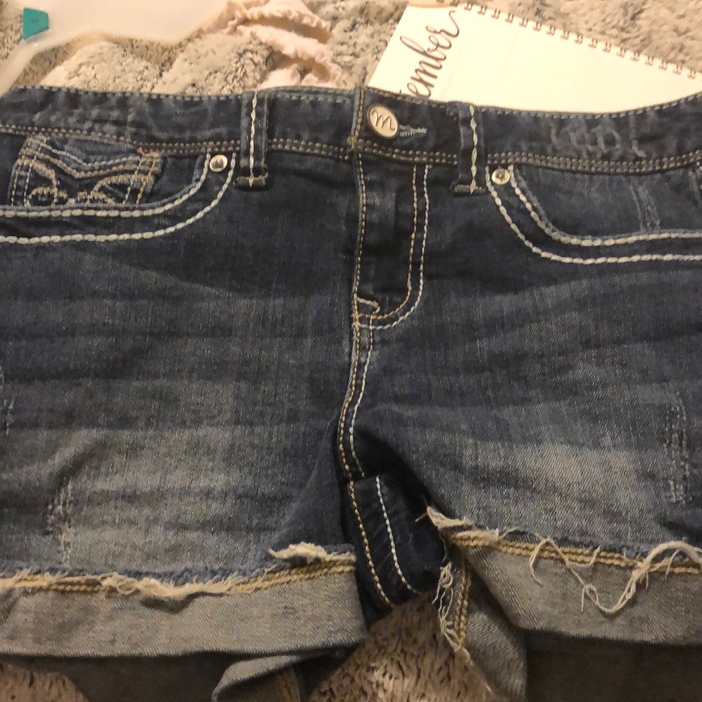 Marie’s is denim shorts